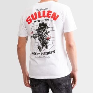 Sullen Art Collective White Standard Graphic Tattoo Short Sleeve Men`s T-shirt